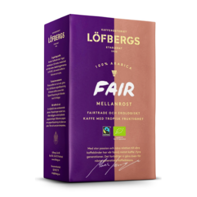 Кофе молотый Lofbergs Fair 450г