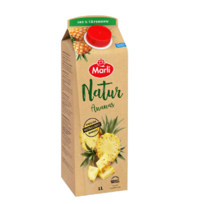 Сок Marli Natur Ананасовый 100% 1л