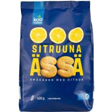 Печенье со вкусом лимона Kotimaista Sitruunaassa 400г