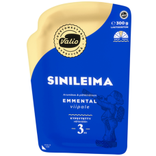 Сыр Valio Emmental sinileima viipale 300г в нарезке 