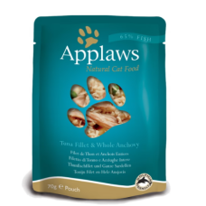 Влажный корм для кошек Applaws Tuna & Anchovies 70 г филе тунца и анчоусы