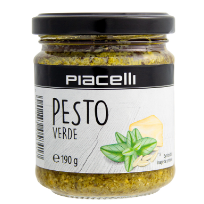 Соус Песто с базиликом Piacelli Pesto Verde 190г