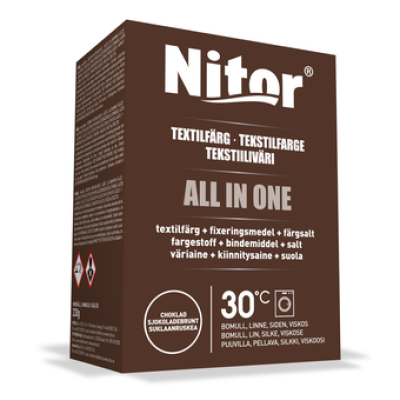 Текстильный краситель Nitor All in One 230г шоколадно-коричневый