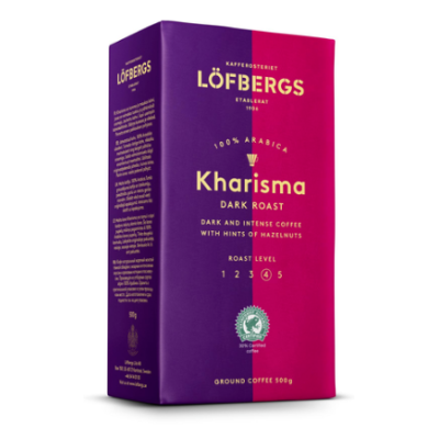 Молотый кофе Lofbergs Kharisma 4/5 500г