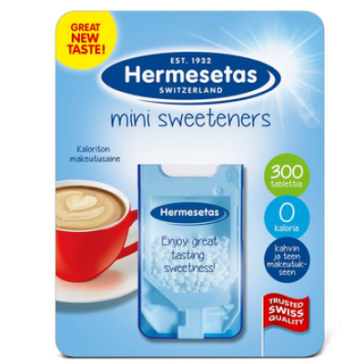 Сахарозаменитель Hermesetas Mini Sweeteners 300таб