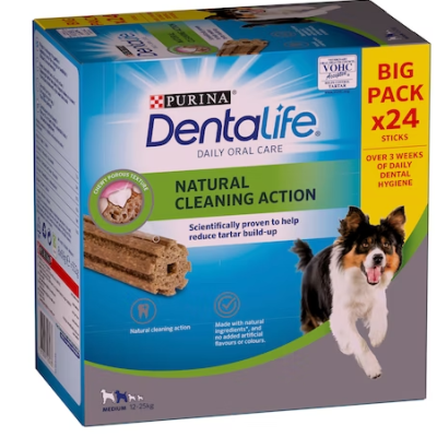 Лакомство для собак Purina Dentalife Medium big pack 552г