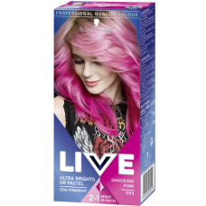 Краска для волос Schwarzkopf LIVE Ultra Brights Shocking Pink №93 Розовый цвет