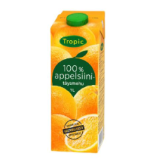 Сок апельсиновый Tropic Appelsiinitaysmehu 100% 1л