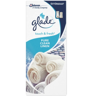 Запасной комплект для освежителя воздуха Glade Touch & Fresh Pure Clean Linen 10мл