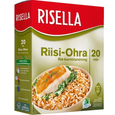 Смесь рис ячмень Risella Riisi-Ohra 800 г 