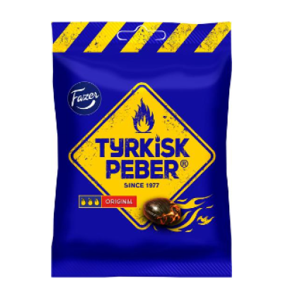 Конфеты с острым перцем Fazer Turkish Peber Original 150г