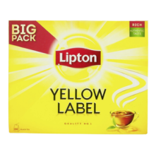 Чай черный Lipton Yellow Label 150 шт в пакетиках