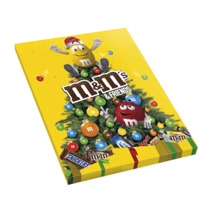 Рождественский календарь M&M'S & Friends 361г