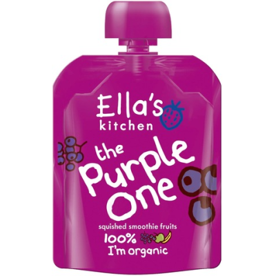 Органическое фруктовое смузи Ella's Kitchen The Purple One 90г с 6 месяцев 