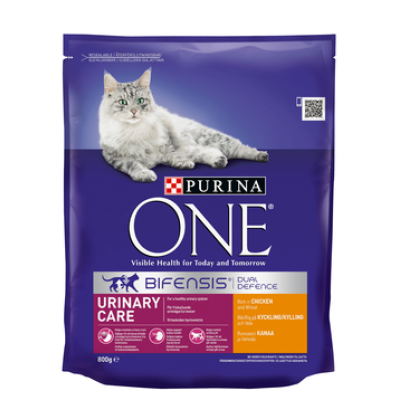 Корм для кошек уход за мочеиспусканием Purina One Urinary Care 800г курица пшеница