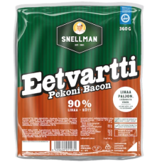 Колбаски для гриля со вкусом бекона Snellman Pekoni Eetvartti 91% 360г