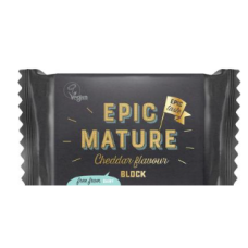 Веганский соевый сыр со вкусом зрелого чеддера Violife Epic Mature Cheddar Flavour Block 200г