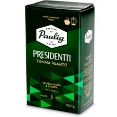 Кофе молотый Paulig Presidentti Tumma Paahto 500г