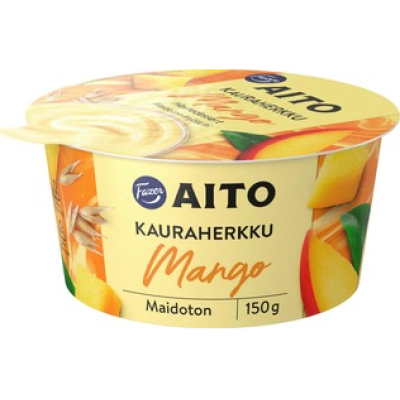 Овсяный йогурт с манго Fazer Aito Kauraherkku Mango 150г