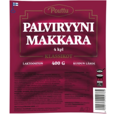 Колбаски Pouttu Palviryyni makkara 400г без лактозы