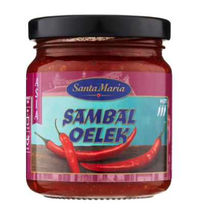 Соус с перцем чили  Santa Maria Sambal Oelek Chili Paste 200г