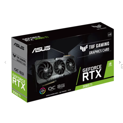 Видеокарта Asus GeForce TUF-RTX3060TI-O8G-V2-GAMING для PCI-e