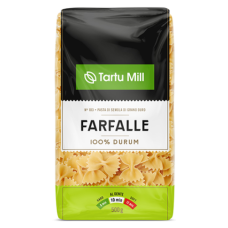 Паста из твердых сортов Фарфалле TARTU MILL Farfalle 500г