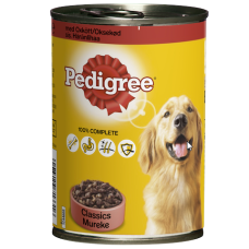 Влажный корм для взрослых собак Pedigree Harkaa 400г говядина