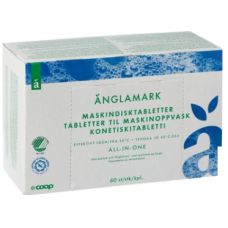 Таблетки для посудомоечной машины Anglamark Konetiskitabletti Sensitive 60шт