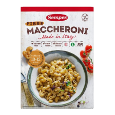 Ракушки без глютена Semper Maccheroni 450 г 