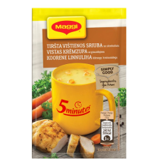 Сливочный куриный суп быстрого приготовления MAGGI с гренками 16г