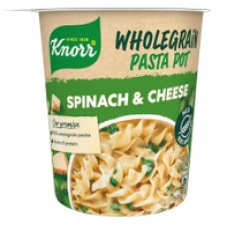 Паста шпинат и сыр Knorr Snack Pot Spinach & Cheese 60г