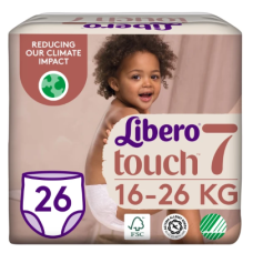 Подгузники LIBERO Touch размер 7 26 шт 16-26 кг