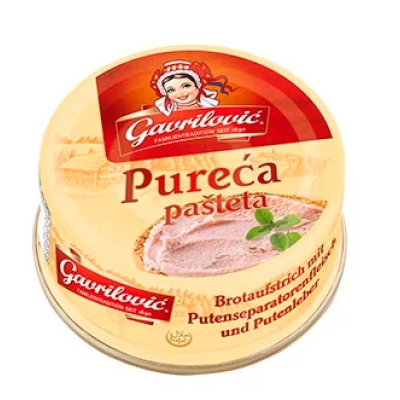 Паштет из индейки Gavrilovic  Pureca Pasteta 100г