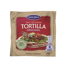 Пшеничные лепешки Тортильи Santa Maria Tex Mex Tortilla Original Medium 8-pack 320г