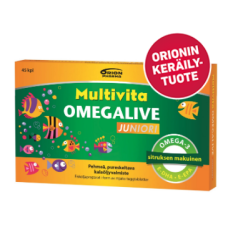 Жевательные витамины MULTIVITA OMEGALIVE JUNIORI 45 шт