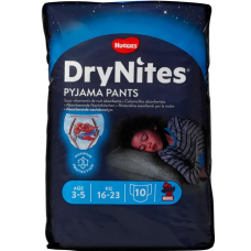 Ночные подгузники Drynites Pyjama pants для мальчиков 3-5лет 10шт