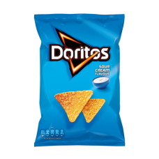 Кукурузные чипсы Doritos Sour Cream Flavour 170г с солью