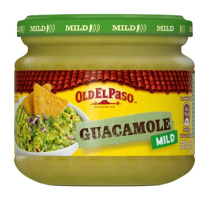 Соус сальса Old El Paso Guacamole salsa 320г с авакадо