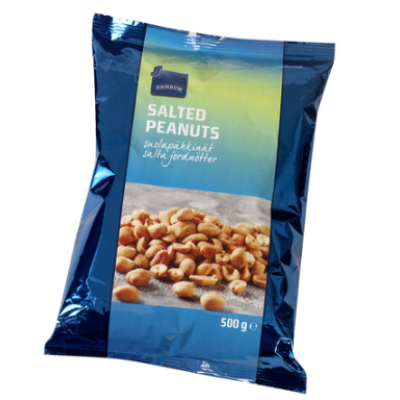 Соленый арахис Rainbow Salted Peanuts 500г