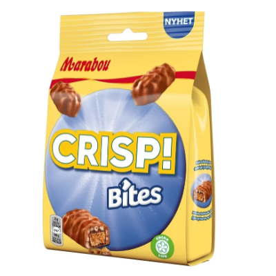 Шоколадные конфеты Marabou Crisp Bites 140г