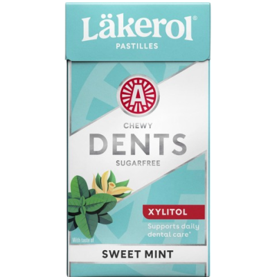 Пастилки с ксилитом Lakerol Dents Sweetmint Xylitol 36г