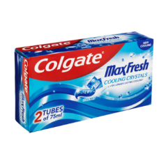 Зубная паста Colgate Max Fresh Cool Mint 2x75 мл