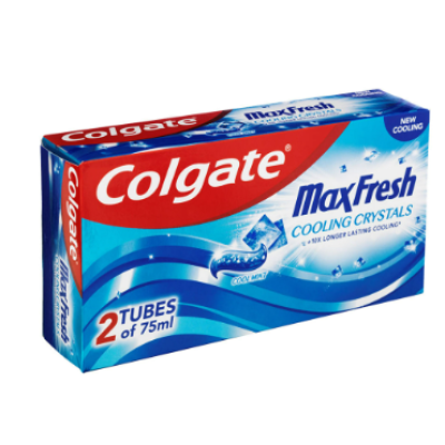 Зубная паста Colgate Max Fresh Cool Mint 2x75 мл