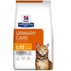 Корм для кошек для мочевыводящих путей Hills Diet Cat c/d Курица 1,5кг