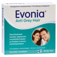 Витамины Evonia Anti Grey Hair против седины 60 шт 