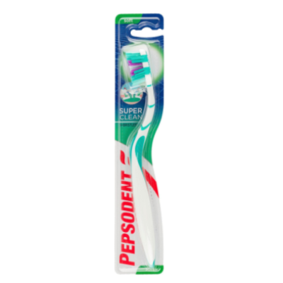 Мягкая зубная щетка Pepsodent Super Clean soft