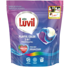 Капсулы для стирки цветного белья Bio Luvil Pyykinpesukapseli Color 15 шт