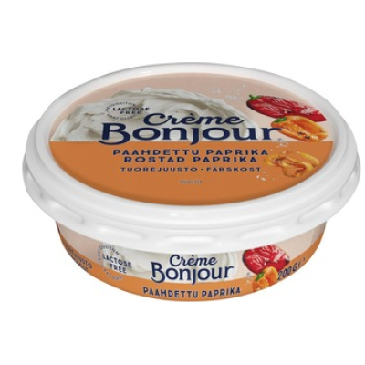 Сыр без лактозы Creme Bonjour paahdettu paprika 200г паприка