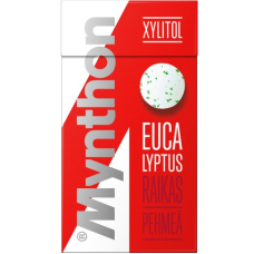 Леденцы с ксилитом Mynthon Xylitol Eucalyptus Ksylitolipastilli 31г